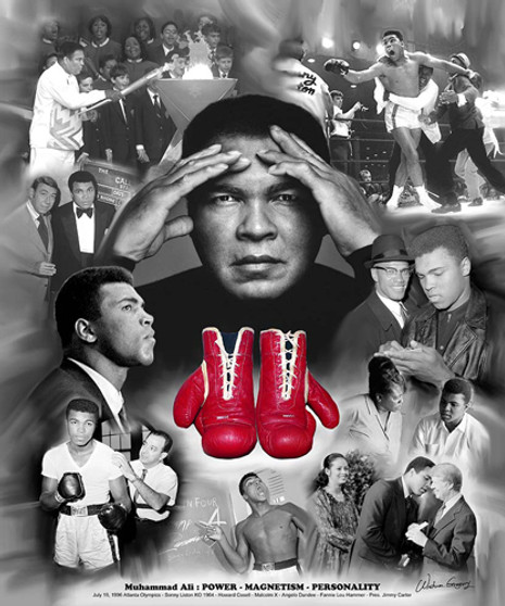 Muhammad Ali: Power, Magnetism, Personality--Wishum Gregory