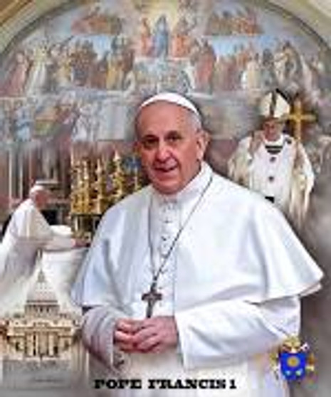 Pope Francis I- Art Print - Wishum Gregory