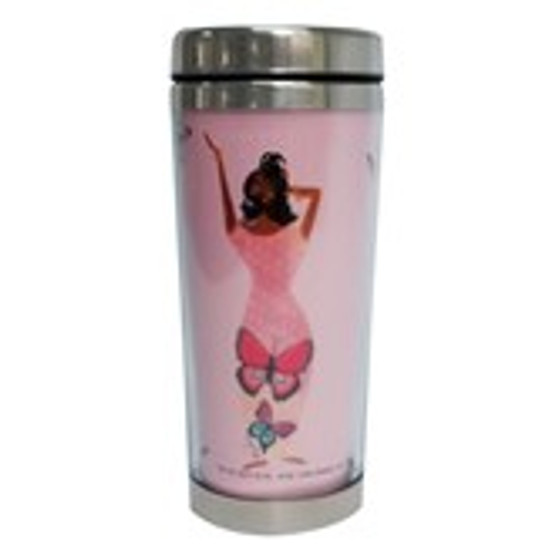 Born To Fly Travel Mug-Cidne Wallace