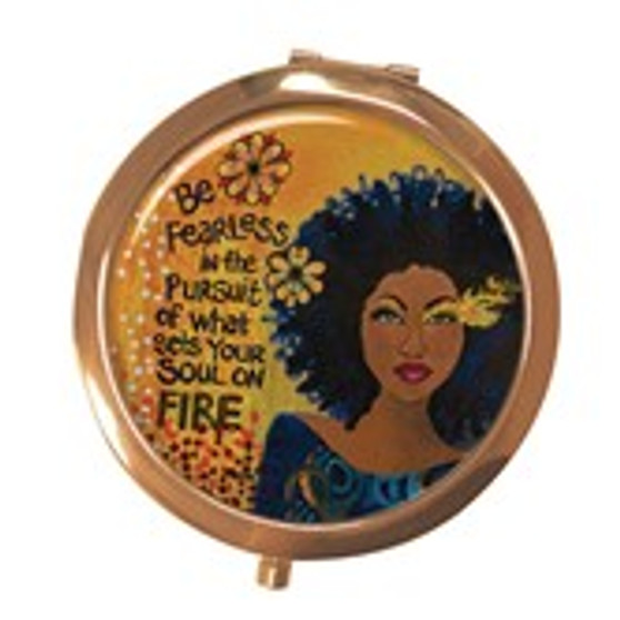 Soul On Fire Compact Mirror--GBaby