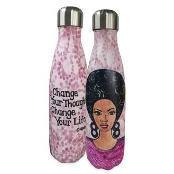 Change Your Thoughts, Change Your Life Stainless Steel Bottles--Sylvia "GBaby" Cohen, 