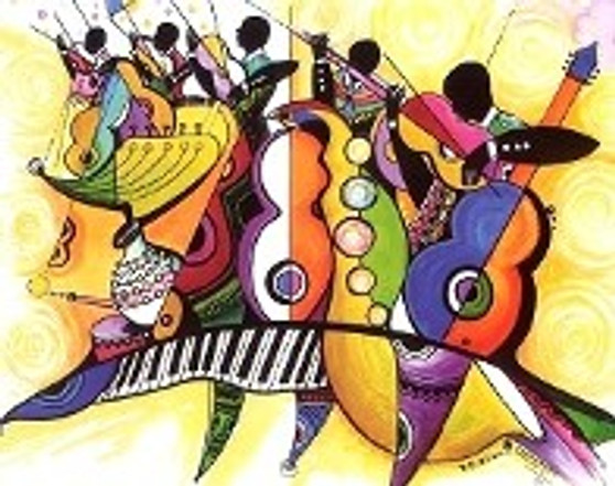 Smooth Melody II Art print --D.D.Ike