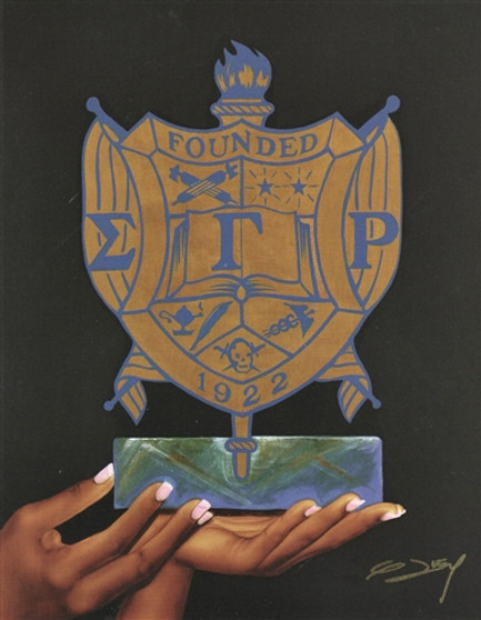 "Pride and Dignity" (Sigma Gamma Rho) 8x10 Art Print--Gerald Ivey