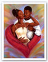 For You I Will - Delta Sigma Theta (36 x 24) Art Print - Johnny Myers