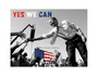 Barack Obama: Yes We Can (crowd) (8.25 x 11in) Art Print