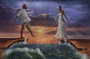 Step Out On Faith-Love (18 x 12) Art Print - Kevin A. Williams - WAK
