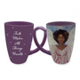 Faith Makes All Things Possible Latte Mugs	--Sylvia "GBaby" Cohen