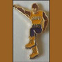 Omega Psi Phi Fraternity Stepper Lapel Pin