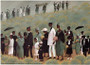 FUNERAL PROCESSION Art Print--T COLEMAN 