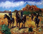 Protecting The Frontier Art Print-- Ted Ellis