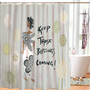 Keep Those Blessings Coming! -- Shower Curtain -- Cidne Wallace