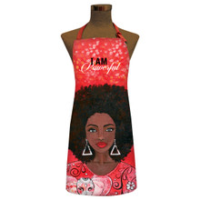 I Am Powerful -- Designer Apron -- Sylvia "GBaby" Phillips