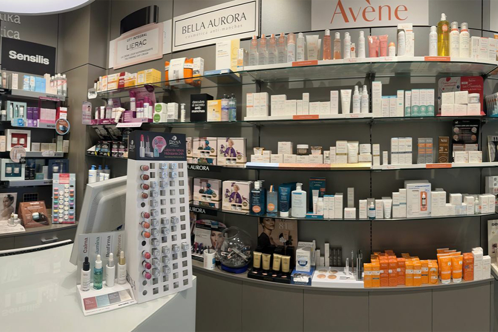 Dermocosmética en Farmacia Lachiondo, en Mungia, Vizcaya
