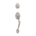 Waterford Dummy Trim Handleset, Exterior Only, Satin Nickel (US15)