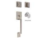 Avino Single Cylinder Handleset, Satin Nickel (US15)