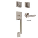 Avino Single Cylinder Handleset, Satin Nickel (US15)