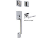Avino Single Cylinder Handleset, Polished Chrome (US26)