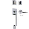 Avino Single Cylinder Handleset, Polished Chrome (US26)