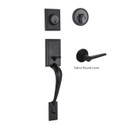 Kellington Single Cylinder Handleset, Black (US19)