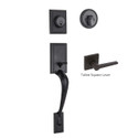 Kellington Single Cylinder Handleset, Black (US19)