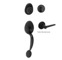 Waterford Single Cylinder Handleset, Black (US19)