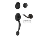 Waterford Single Cylinder Handleset, Black (US19)
