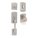 Visconti Single Cylinder Handleset, Satin Nickel (US15)