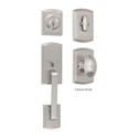 Visconti Single Cylinder Handleset, Satin Nickel (US15)