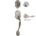 Chatham Single Cylinder Handleset, Satin Nickel (US15)