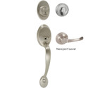 Colton Single Cylinder Handleset, Satin Nickel (US15)
