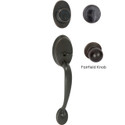 Colton Single Cylinder Handleset, Oil-Rubbed Bronze Edged (US10BE)