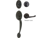 Colton Single Cylinder Handleset, Oil-Rubbed Bronze Edged (US10BE)