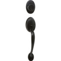 Colton Single Cylinder Handleset, Black (US19)