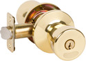 Galway Entry Knobset, Polished Brass (US3)
