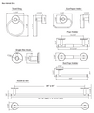 Acadia 900 Series Pivot Paper Holder