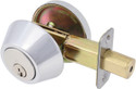 Traditional Single Cylinder Deadbolt, Polished Chrome (US26)