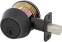Grade 2 Single Cylinder Deadbolt, Oil-Rubbed Bronze Edged (US10BE)