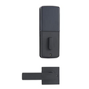 Avino Handleset with KP300 Deadbolt, Black (US19)