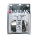 Single Cylinder Deadbolt, View Pack, Satin Nickel (US15)