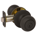 Saxon Entry Knobset, Black (US19)