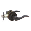 Bennett Entry Leverset, View Pack, Oil-Rubbed Bronze Edged (US10BE)