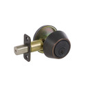 Bennett Entry Leverset with Deadbolt Combo, View Pack, Oil-Rubbed Bronze Edged (US10BE)
