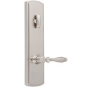 Briona Single Cylinder Handleset, Satin Nickel (US15)