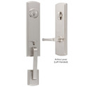 Briona Single Cylinder Handleset, Satin Nickel (US15) Briona Single Cylinder Handleset, Satin Nickel (US15)