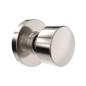 Brookhaven Round Knob, Handleset Interior Trim, Satin Nickel (US15)