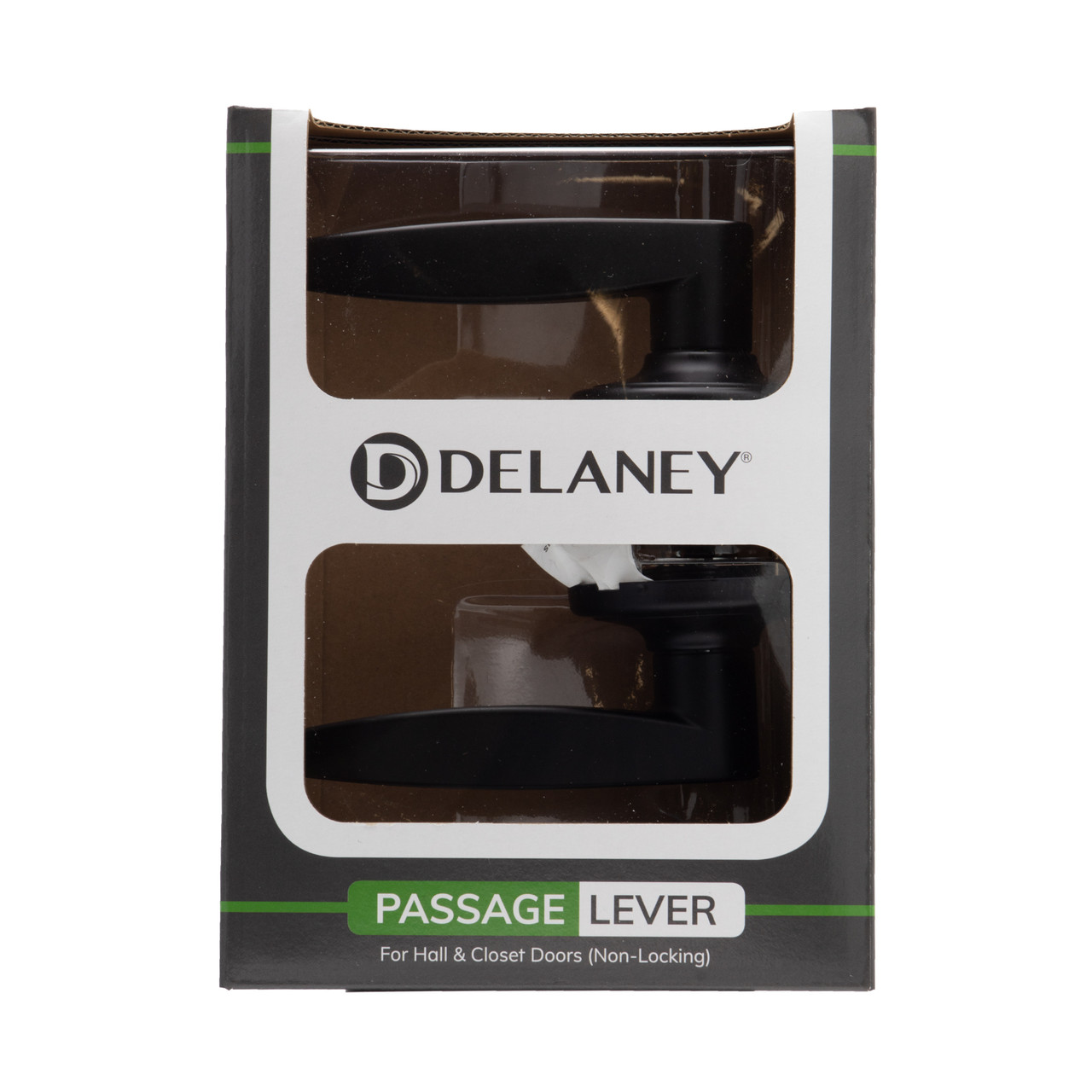 Mircet Passage Leverset, View Box - Delaney Hardware