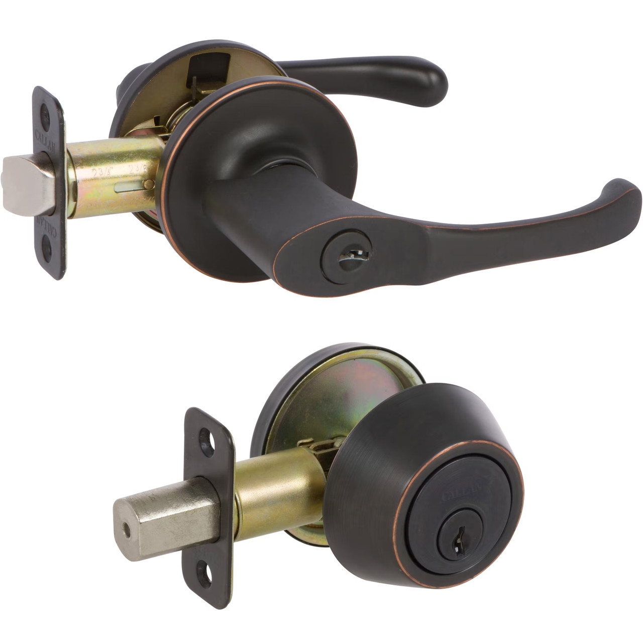 Deluxe 4/4 Combo Duschkopf-Set In Oil-Rubbed Bronze, 2-teilig Mit Handbrause & Halterung