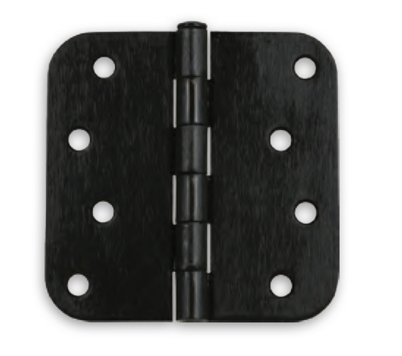 4 x 4 Bulk Residential Hinges Exterior, 5/8 Radius, Non-Removable Pin  (Pair) - Delaney Hardware