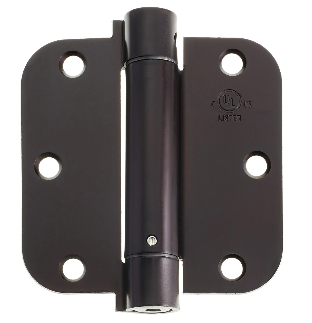 31/2" x 31/2" Spring Hinges, 5/8" Radius (Pair) Delaney Hardware