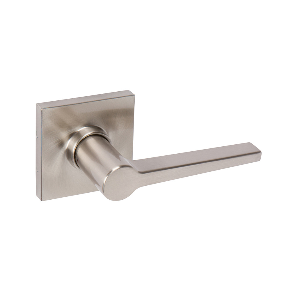Tulina Interior Lever with Square Trim, Satin Nickel (US15